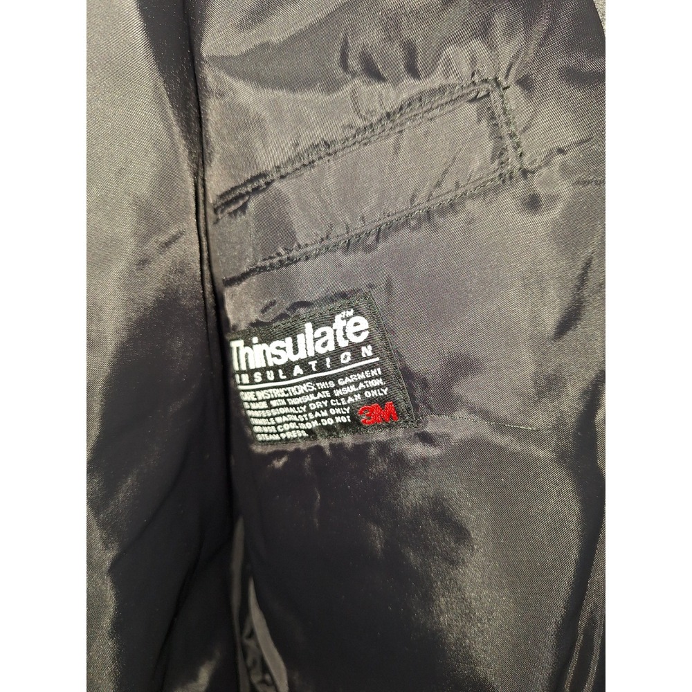 Pendleton Wool Bomber Jacket Men's Medium Gray Zi… - image 7